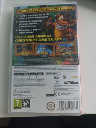 Crash Bandicoot N sane trilogy 
