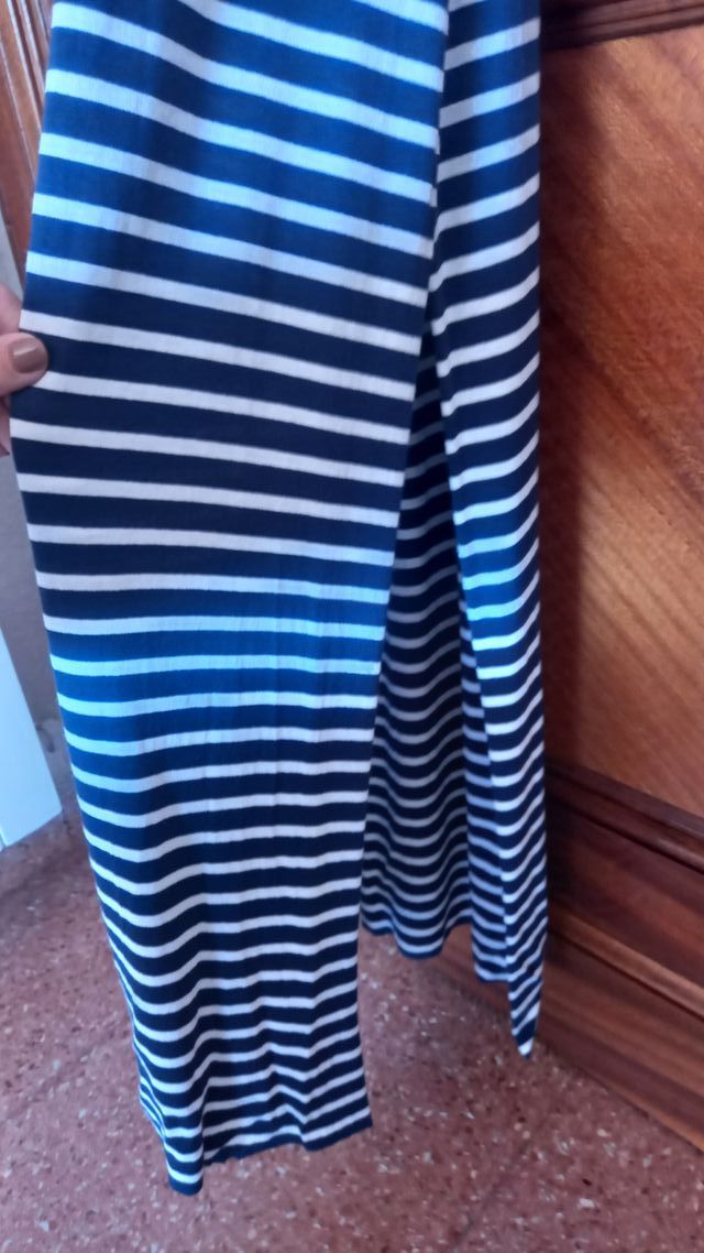 Vestido de rayas marinero