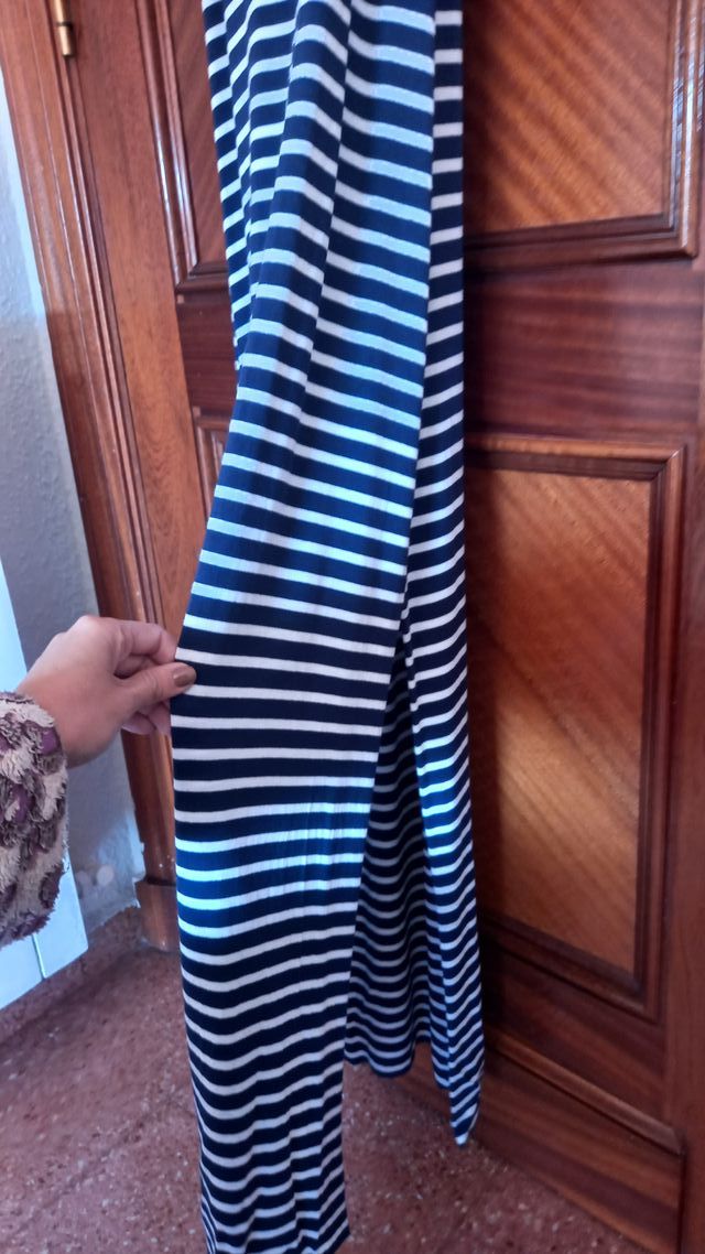 Vestido de rayas marinero