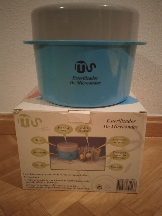 Esterilizador de microondas.