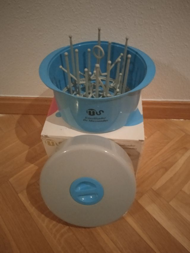 Esterilizador de microondas.