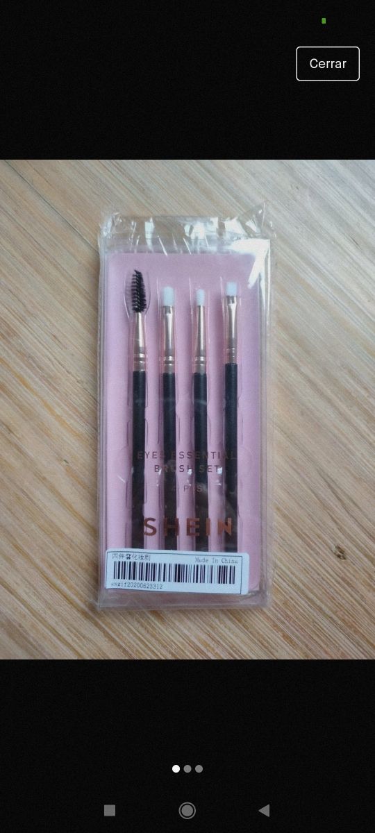 Estuche brochas y pinceles