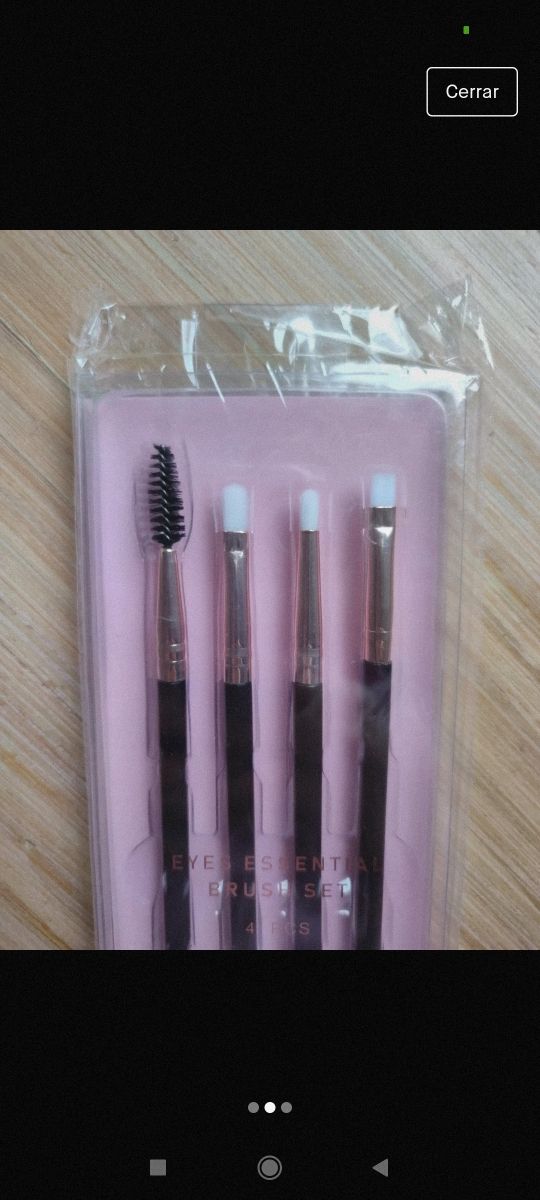 Estuche brochas y pinceles