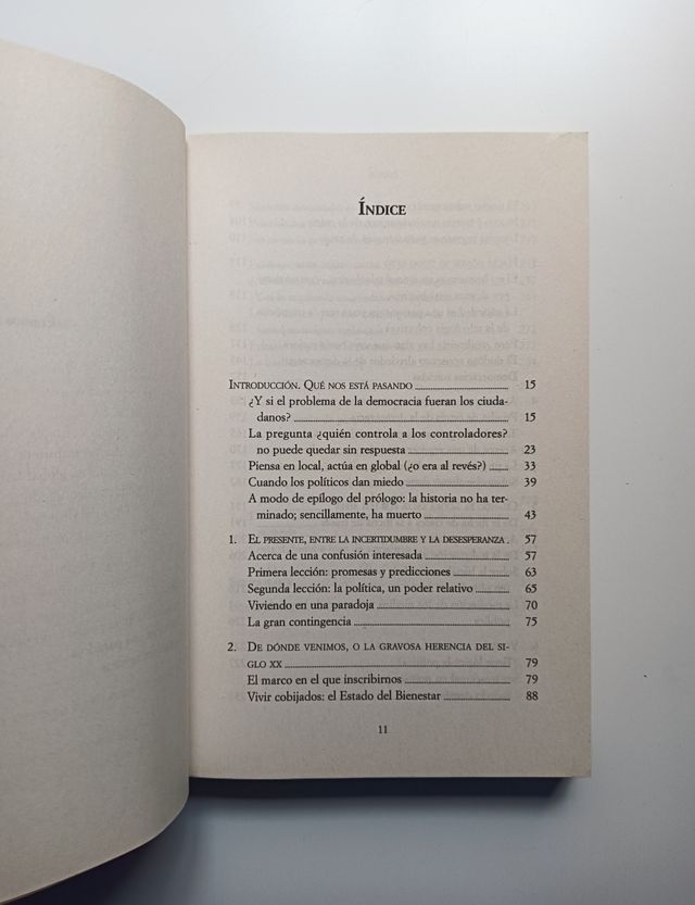 Democracia. La última utopía.