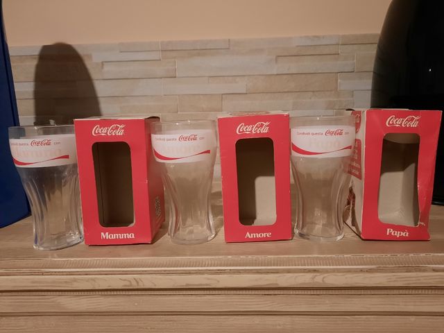 coca cola bicchieri