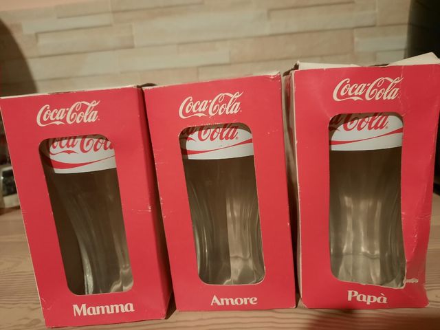 coca cola bicchieri