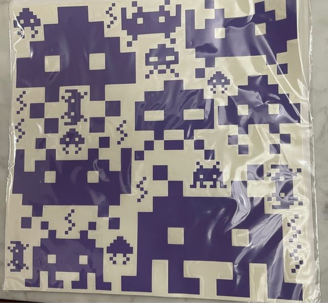 Adesivo da parete retrò per videogiochi