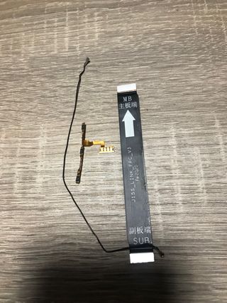 Cable flex, cable wifi y botones xiaomi note 9