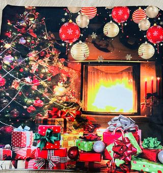 Cojín navideño 
