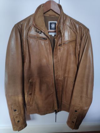 Chupa de cuero G-Star para hombre. 