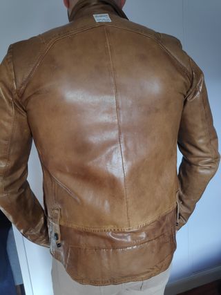 Chupa de cuero G-Star para hombre. 