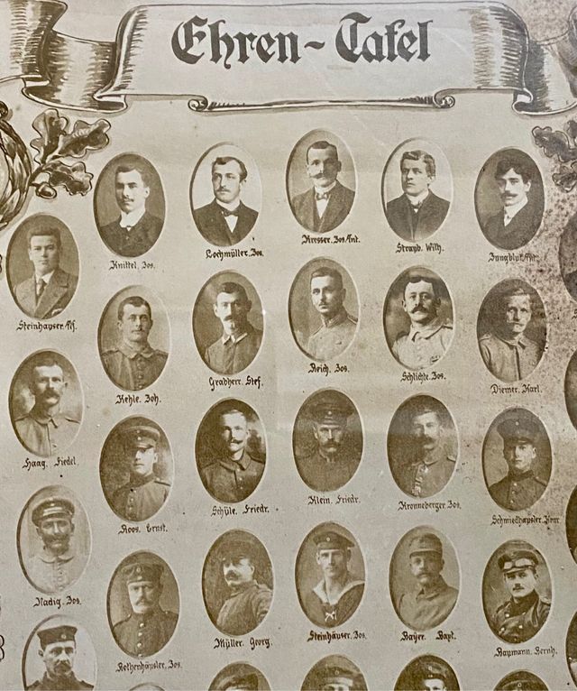 1914-1918, WWI, orla de combatientes alemanes