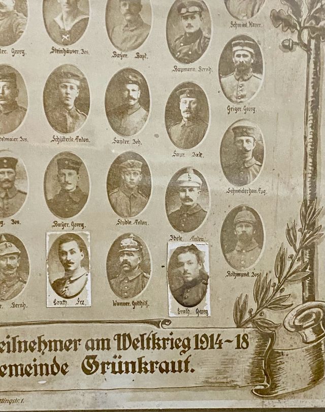 1914-1918, WWI, orla de combatientes alemanes