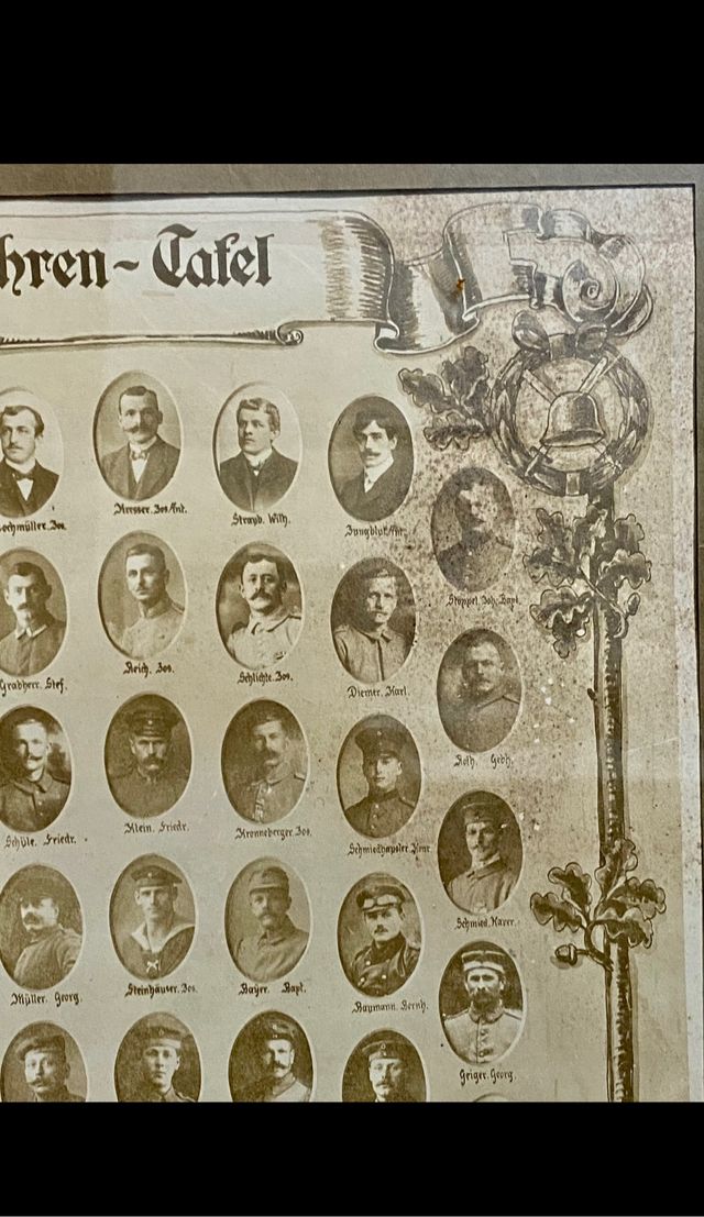 1914-1918, WWI, orla de combatientes alemanes