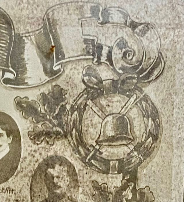 1914-1918, WWI, orla de combatientes alemanes