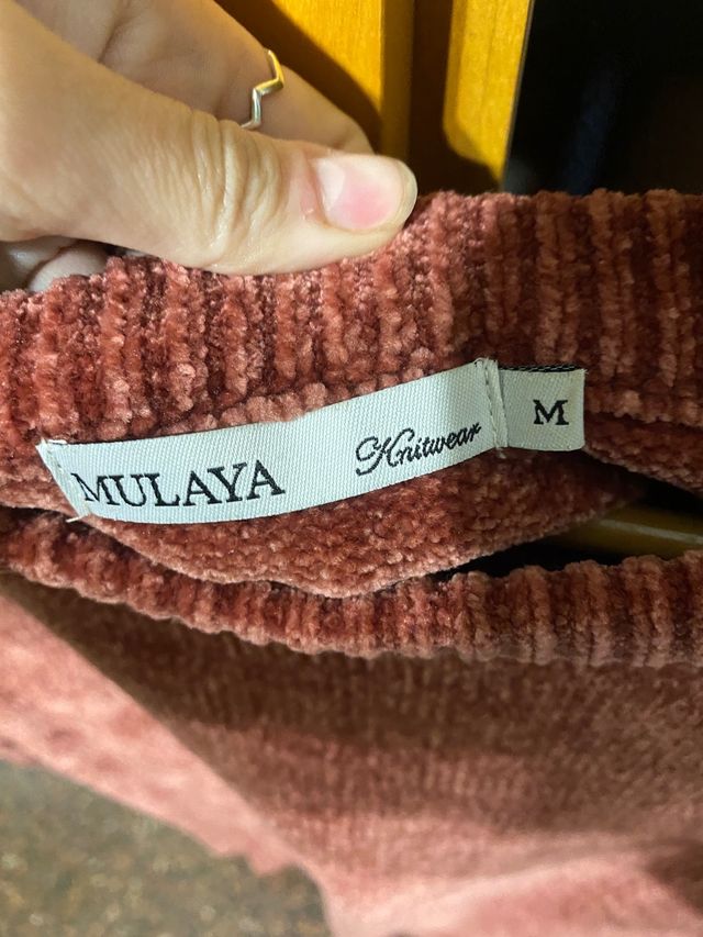 jersey terciopelo coral