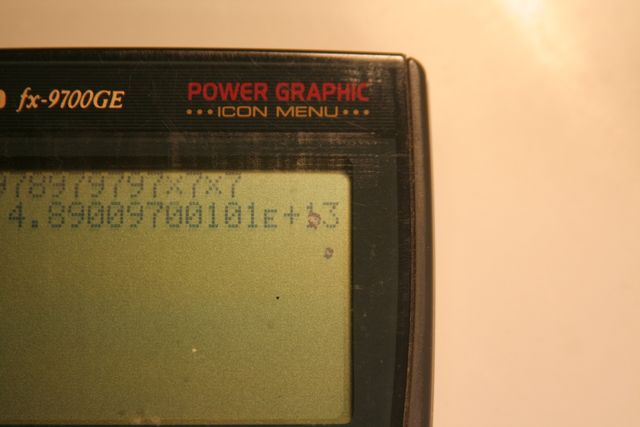 Calculadora Casio Fx-9700Ge
