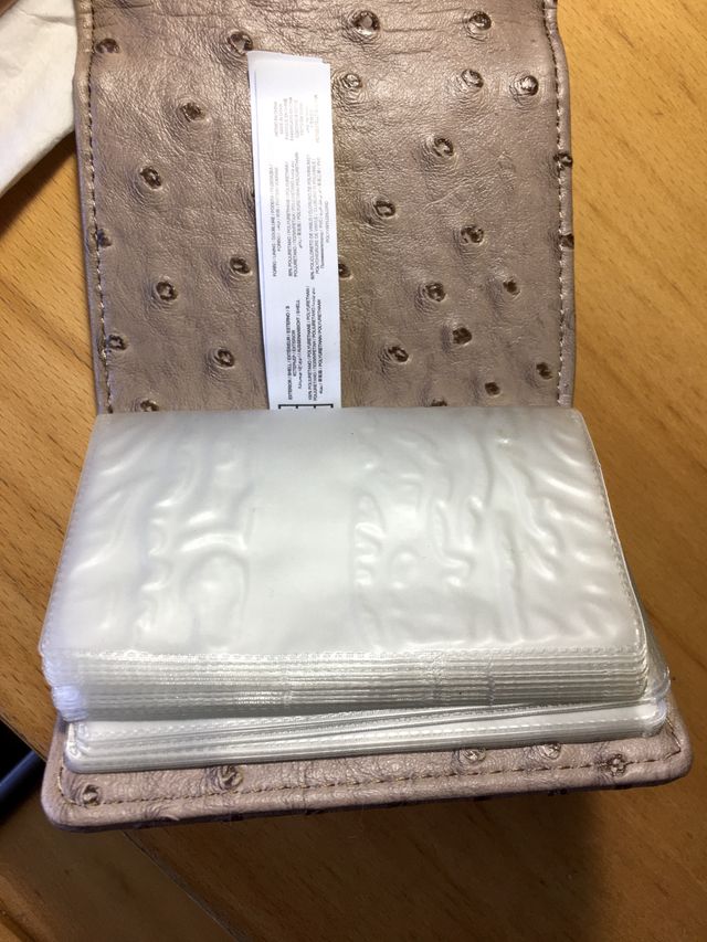 Tarjetero MSK color camel-beige