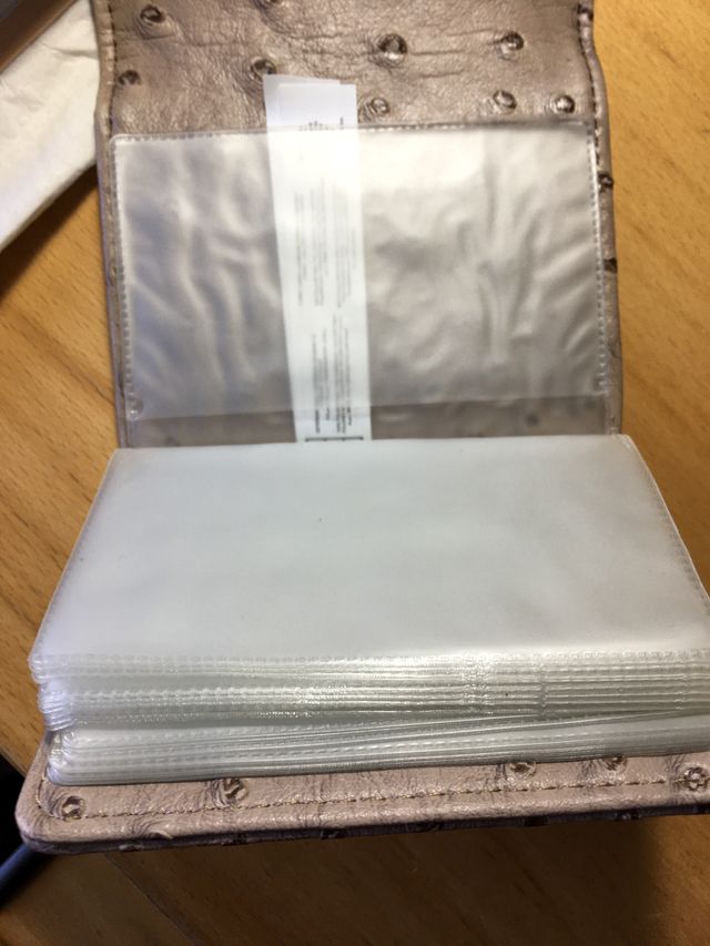 Tarjetero MSK color camel-beige