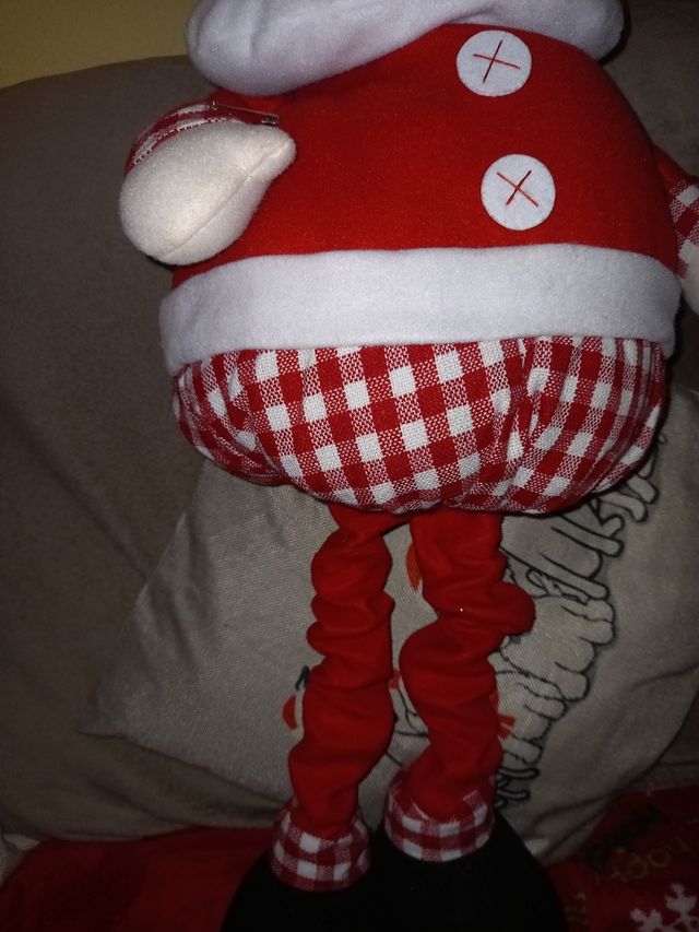 trineo led navidad y papa Noel