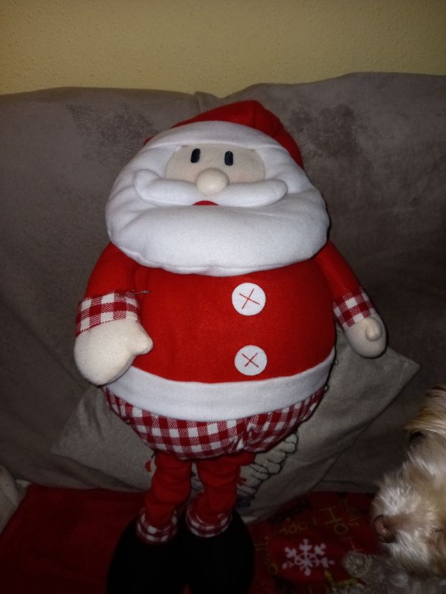 trineo led navidad y papa Noel