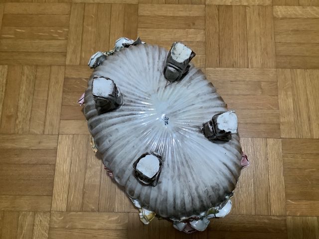 Centrotavola bowl porcellana Capodimonte