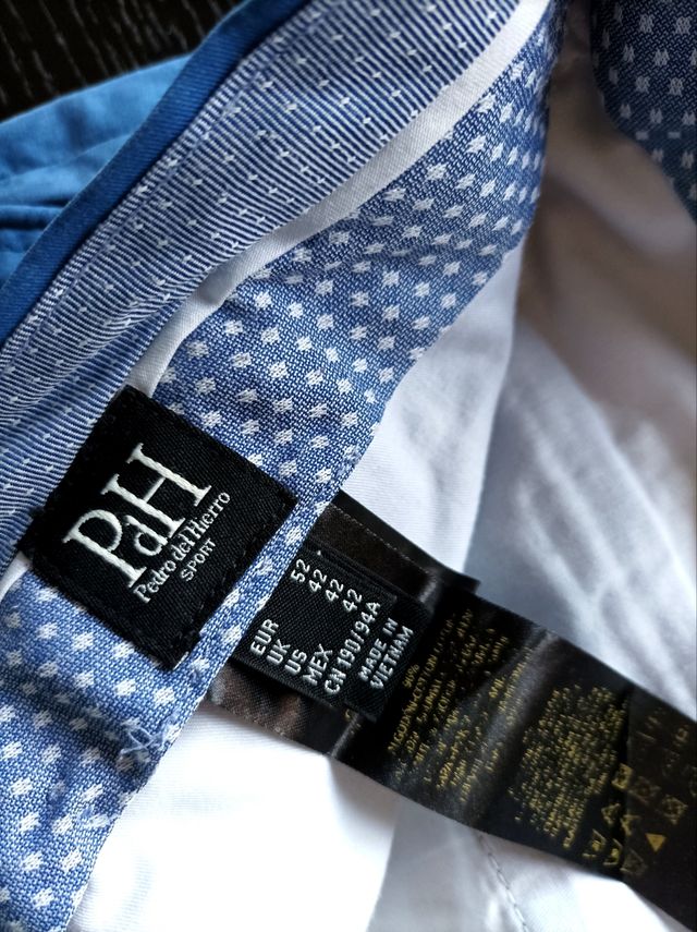 Pantalón de Pedro del hierro