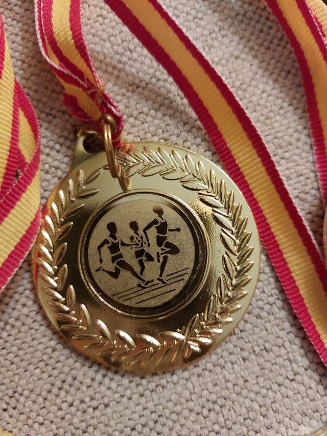 Medallas deportivas sin grabar