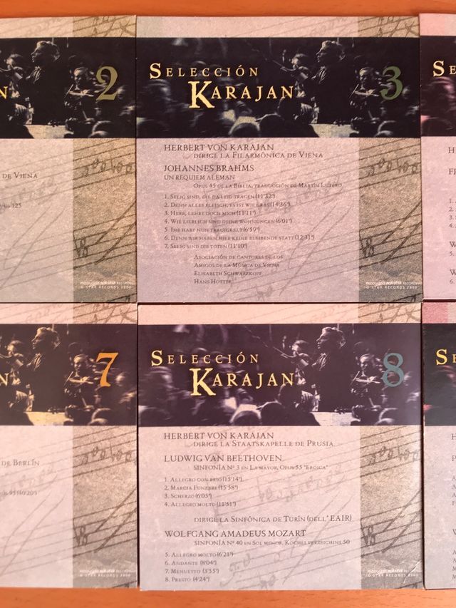 Seleccion Karajan 10 cds NUEVO
