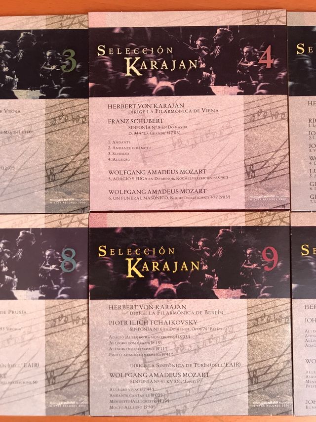 Seleccion Karajan 10 cds NUEVO