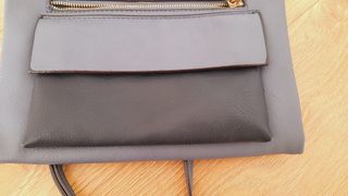 Bandolera azul grisáceo 