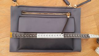 Bandolera azul grisáceo 