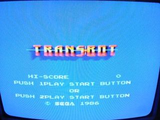 Juego TransBot para Master System 