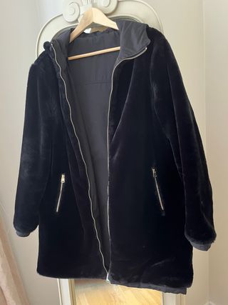 Abrigo anorak reversible