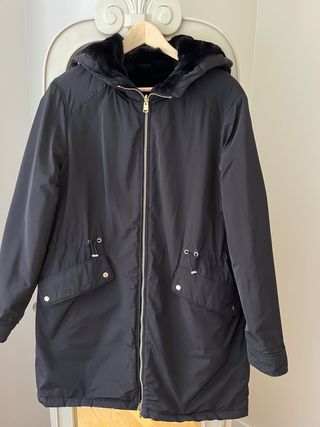 Abrigo anorak reversible