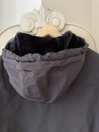 Abrigo anorak reversible