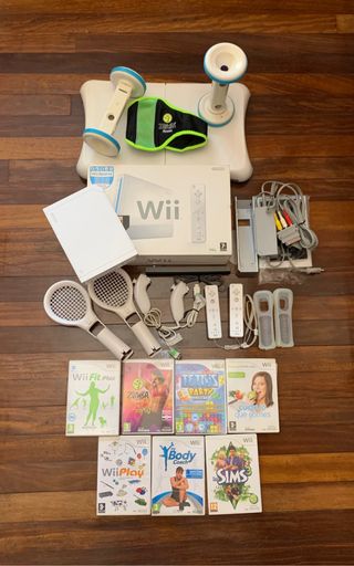 Consola Wii , juegos y accesorios 