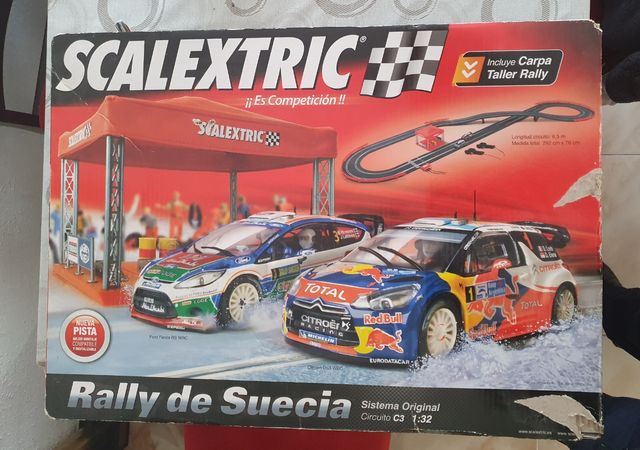 scalestric rally de Suecia