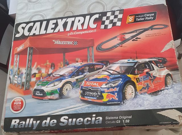 scalestric rally de Suecia