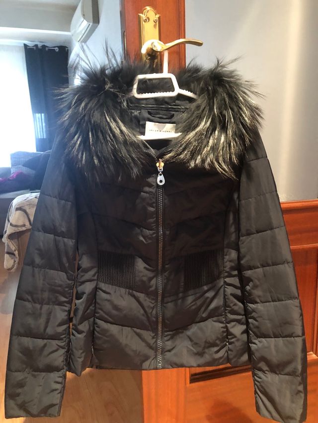 Abrigo Javier Simorra con pelo natural talla 36