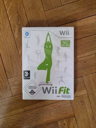 Tabla wii fit + juego.