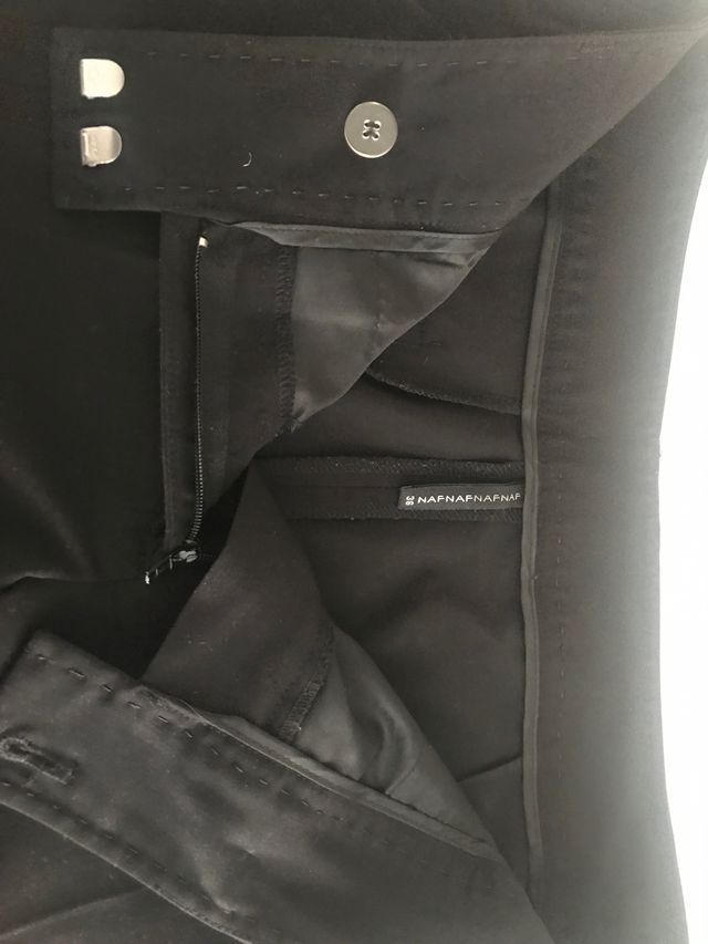 Nuovi pantaloni Naf Naf neri taglia 36