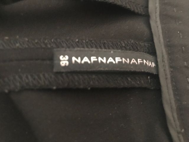 Nuovi pantaloni Naf Naf neri taglia 36