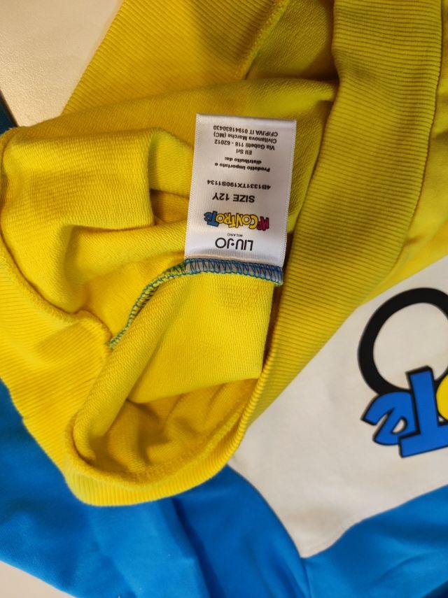 felpa bimbo originale taglia 12