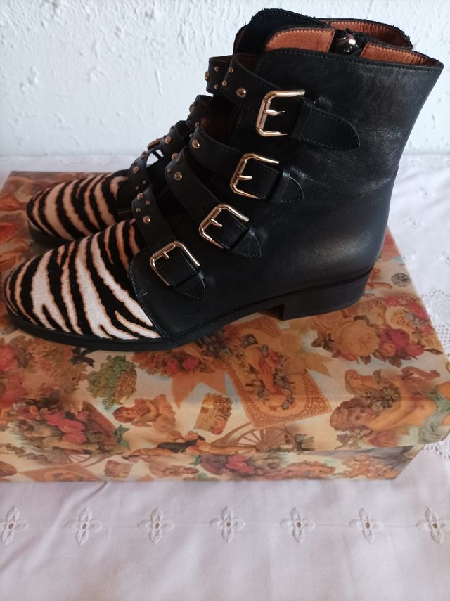 botines de piel corté inglés