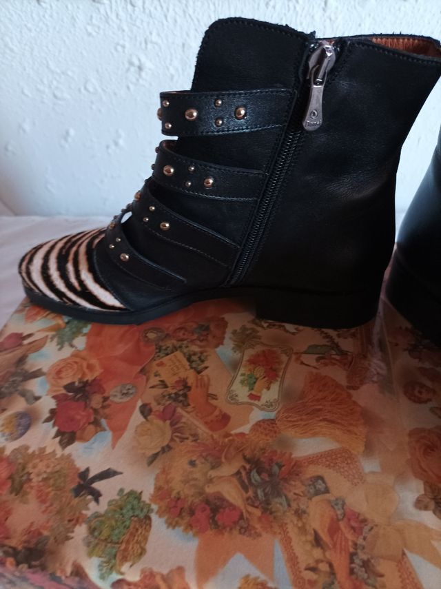 botines de piel corté inglés