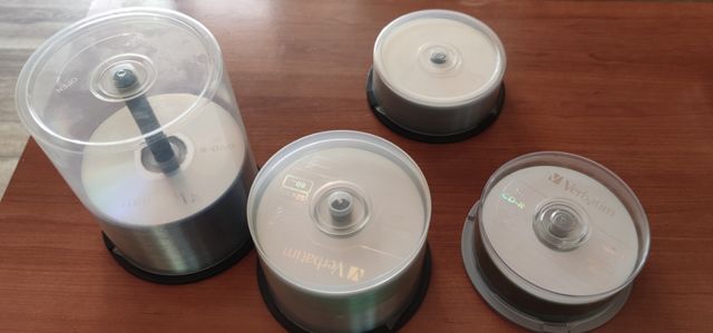 CD y DVD vírgenes y regrabables