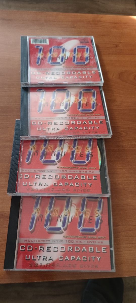 CD y DVD vírgenes y regrabables