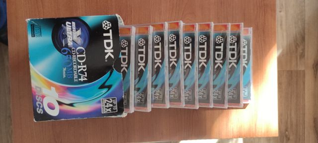 CD y DVD vírgenes y regrabables