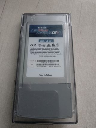 Tarjeta wifi para sockets PCMCIA Cardbus
